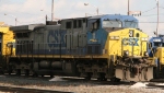 CSX 11 sits at the fuel racks